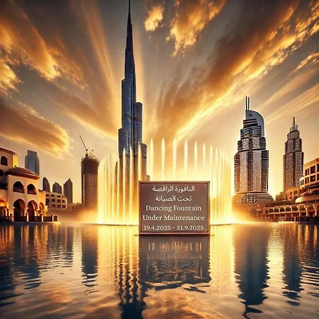 Elite Royal Apartment - Full Burj Khalifa & Fountain View - Brilliant - 2 Bedrooms & 1 Open Bedroom Without Partition Dubái Exterior foto